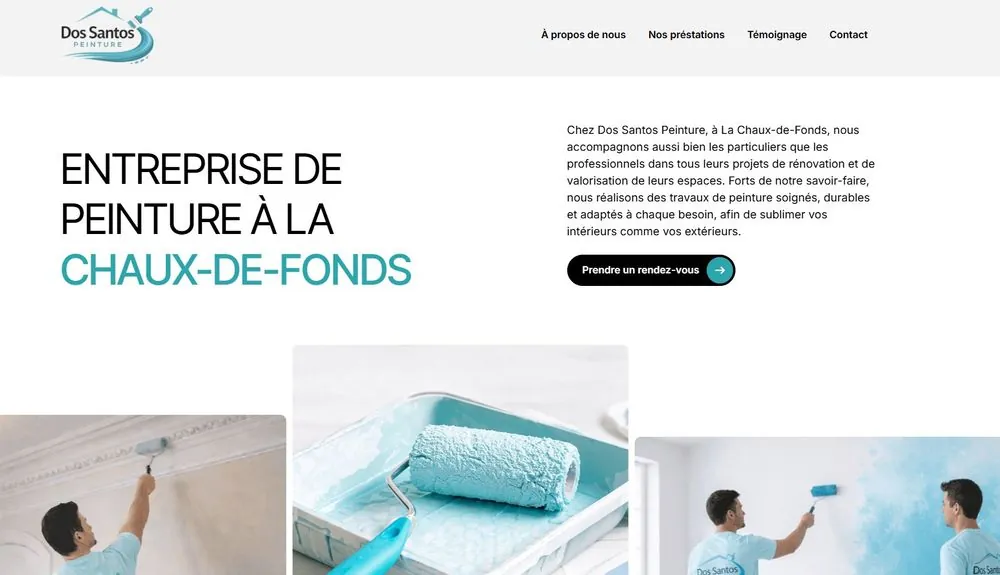 Site Dos Santos Peinture à La Chaux-de-Fonds